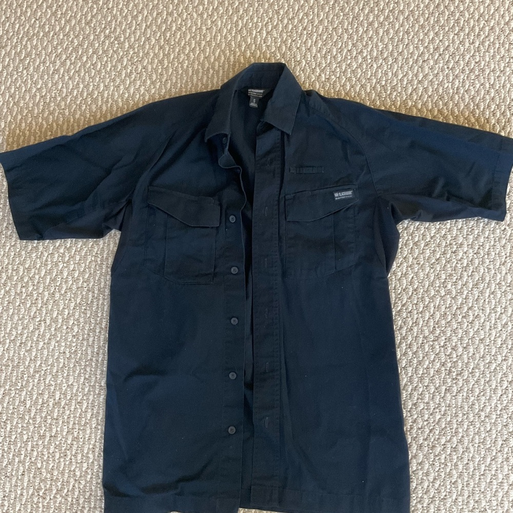 Blackhawk Short Sleeve Button-Up tactical Shirt small